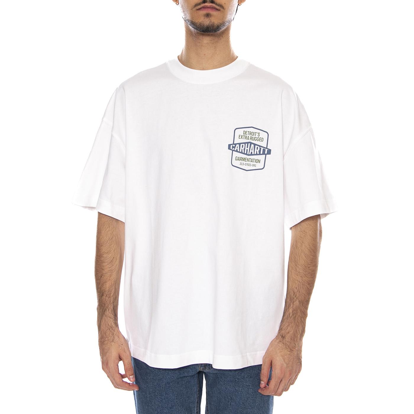 S/S Networks T-Shirt White - Maglietta Girocollo Uomo Bianca I035624.02XX  CARHARTT WIP 