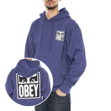 Obey Eyes Icon 2 Fleece -- Sweat Homme Skipper Blue Homme OBEY